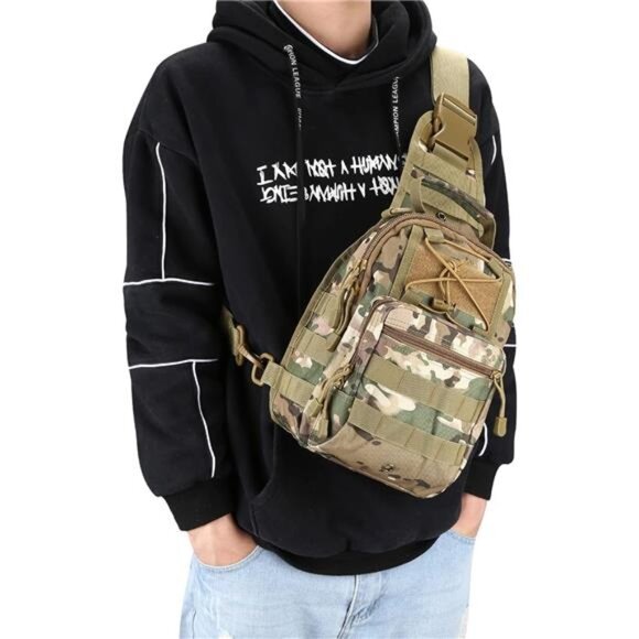 Tactical Bag Backpack, Khaki Camo